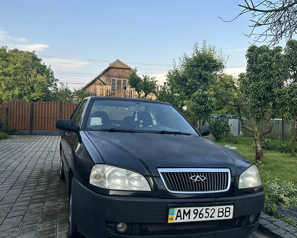 Черный Чери Амулет, объемом двигателя 1.6 л и пробегом 92 тыс. км за 2000 $, фото 1 на Automoto.ua