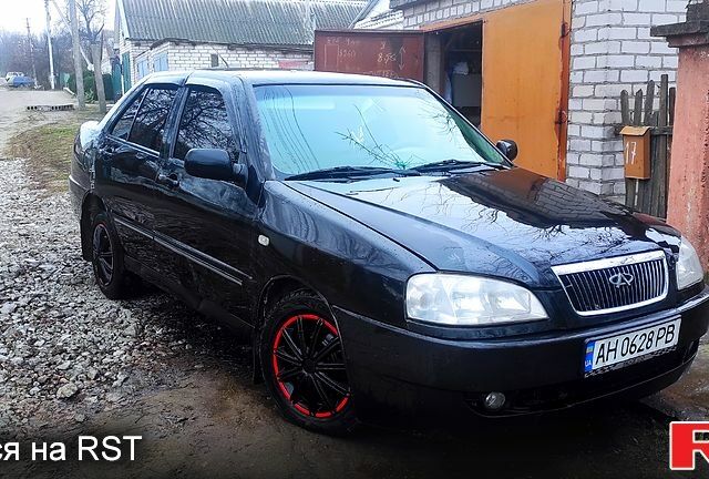 Черный Чери Амулет, объемом двигателя 1.6 л и пробегом 139 тыс. км за 1500 $, фото 1 на Automoto.ua