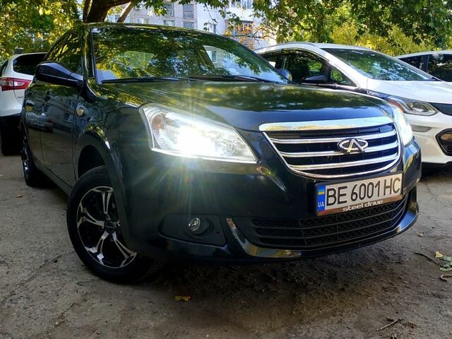 Черный Чери Е5, объемом двигателя 1.5 л и пробегом 174 тыс. км за 3500 $, фото 1 на Automoto.ua