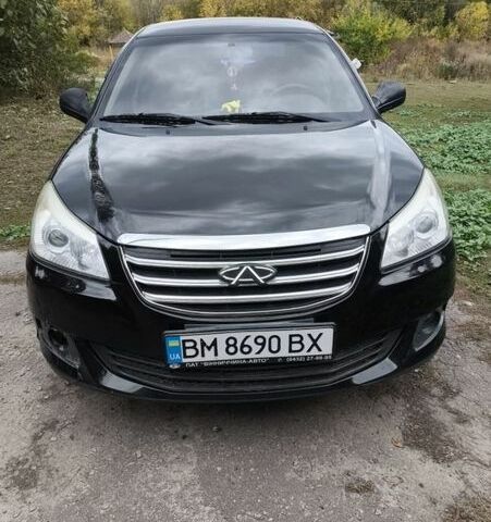 Черный Чери Е5, объемом двигателя 1.5 л и пробегом 123 тыс. км за 2999 $, фото 1 на Automoto.ua