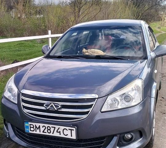 Серый Чери Е5, объемом двигателя 1.5 л и пробегом 166 тыс. км за 3650 $, фото 1 на Automoto.ua