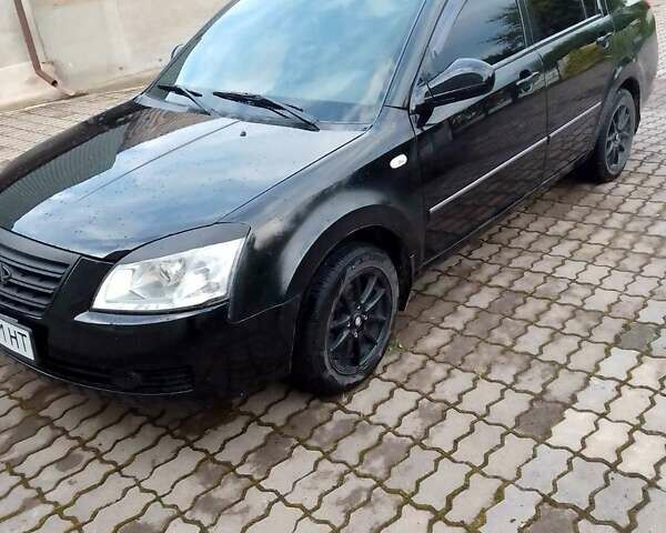 Черный Чери Элара, объемом двигателя 1.5 л и пробегом 120 тыс. км за 3000 $, фото 1 на Automoto.ua