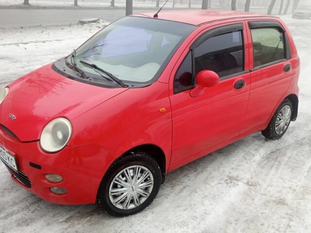 Червоний Чері Джаггі, об'ємом двигуна 1.1 л та пробігом 115 тис. км за 2100 $, фото 1 на Automoto.ua