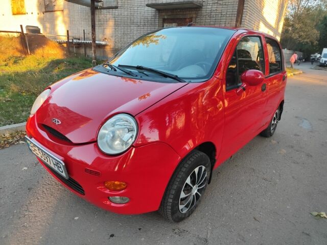 Красный Чери Джагги, объемом двигателя 1.1 л и пробегом 130 тыс. км за 1850 $, фото 1 на Automoto.ua