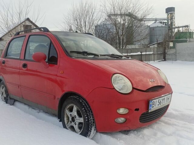 Червоний Чері Джаггі, об'ємом двигуна 1.1 л та пробігом 333 тис. км за 1500 $, фото 1 на Automoto.ua