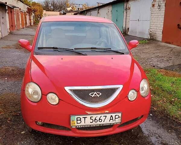 Чери Джагги 2008 в Херсоне на Automoto.ua Красный Чери Джагги, объемом двигателя 1.3 л и пробегом 150 тыс. км за 2850 $, фото 1 на Automoto.ua