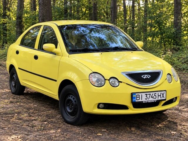 Жовтий Чері Джаггі, об'ємом двигуна 1.3 л та пробігом 110 тис. км за 1707 $, фото 1 на Automoto.ua