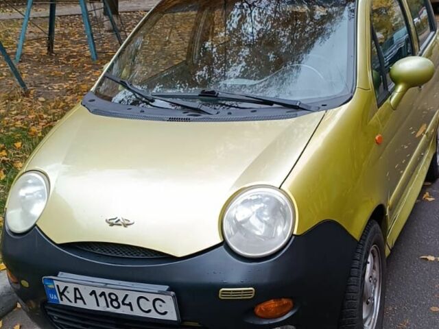 Жовтий Чері Джаггі, об'ємом двигуна 1.1 л та пробігом 150 тис. км за 2311 $, фото 1 на Automoto.ua