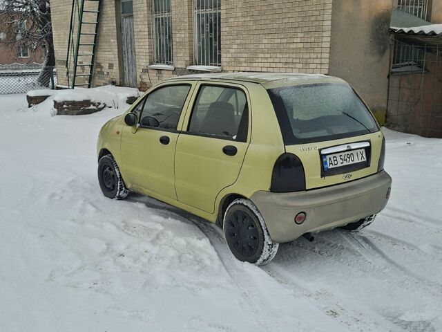 Жовтий Чері Джаггі, об'ємом двигуна 1.1 л та пробігом 153 тис. км за 1250 $, фото 1 на Automoto.ua