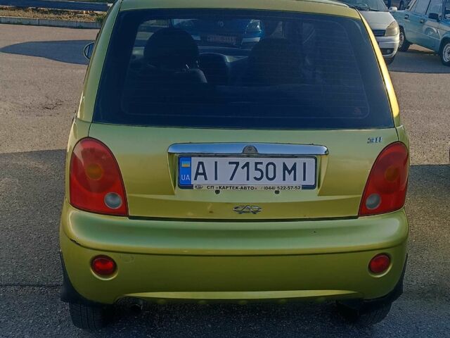 Желтый Чери Джагги, объемом двигателя 1.1 л и пробегом 123 тыс. км за 2100 $, фото 1 на Automoto.ua