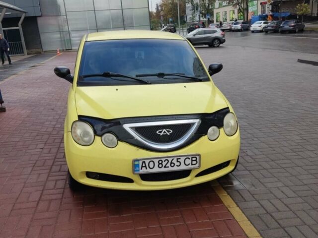 Жовтий Чері Джаггі, об'ємом двигуна 1.3 л та пробігом 167 тис. км за 1600 $, фото 1 на Automoto.ua