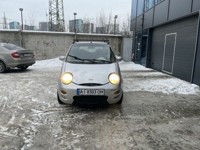 Серый Чери Джагги, объемом двигателя 1.1 л и пробегом 200 тыс. км за 1300 $, фото 1 на Automoto.ua