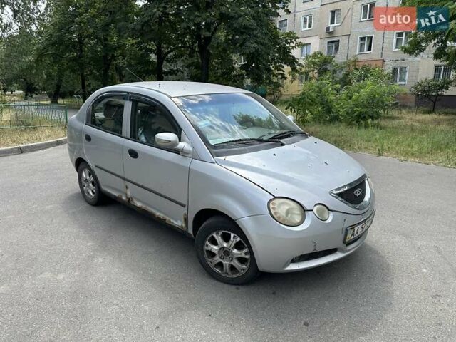 Серый Чери Джагги, объемом двигателя 1.3 л и пробегом 75 тыс. км за 2200 $, фото 1 на Automoto.ua