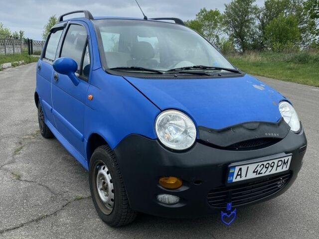 Синій Чері Джаггі, об'ємом двигуна 1.1 л та пробігом 79 тис. км за 2700 $, фото 1 на Automoto.ua