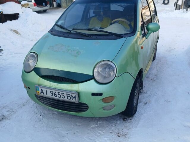 Зелений Чері Джаггі, об'ємом двигуна 1.1 л та пробігом 1 тис. км за 950 $, фото 1 на Automoto.ua