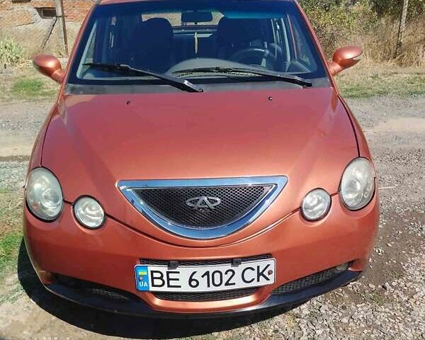 Помаранчевий Чері Джаггі, об'ємом двигуна 1.3 л та пробігом 155 тис. км за 3000 $, фото 1 на Automoto.ua