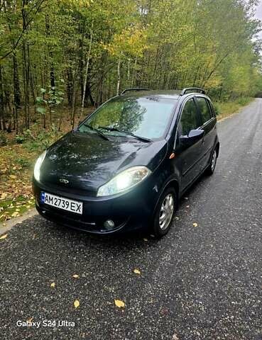 Чорний Чері Кімо, об'ємом двигуна 1.3 л та пробігом 170 тис. км за 2235 $, фото 1 на Automoto.ua