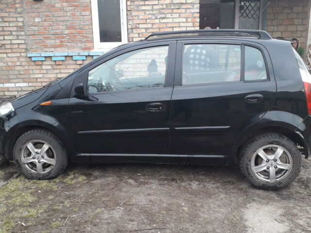 Чорний Чері Кімо, об'ємом двигуна 1.3 л та пробігом 111 тис. км за 3500 $, фото 1 на Automoto.ua