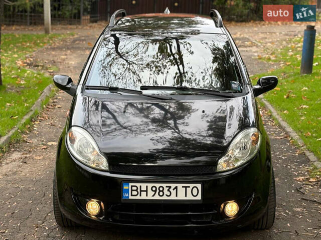 Черный Чери Кимо, объемом двигателя 1.3 л и пробегом 55 тыс. км за 3700 $, фото 1 на Automoto.ua