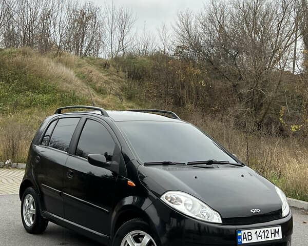 Черный Чери Кимо, объемом двигателя 1.3 л и пробегом 93 тыс. км за 3500 $, фото 1 на Automoto.ua