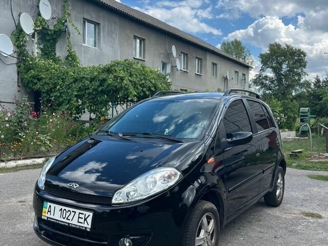 Чорний Чері Кімо, об'ємом двигуна 1.3 л та пробігом 90 тис. км за 4000 $, фото 1 на Automoto.ua