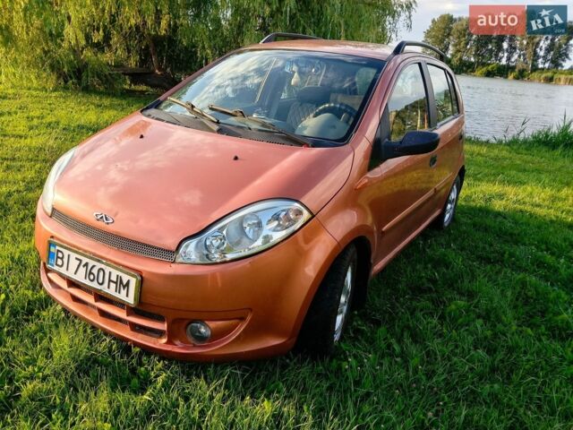 Коричневий Чері Кімо, об'ємом двигуна 1.3 л та пробігом 242 тис. км за 2800 $, фото 1 на Automoto.ua