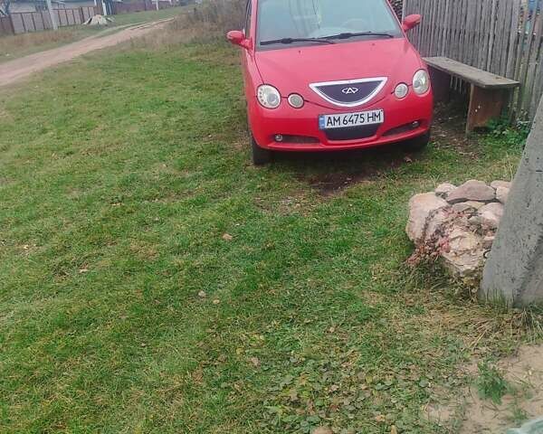 Червоний Чері Кімо, об'ємом двигуна 1.3 л та пробігом 350 тис. км за 1100 $, фото 1 на Automoto.ua