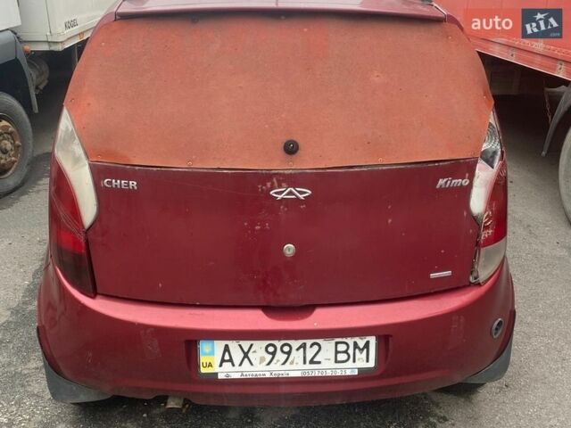 Красный Чери Кимо, объемом двигателя 1.3 л и пробегом 180 тыс. км за 1200 $, фото 1 на Automoto.ua