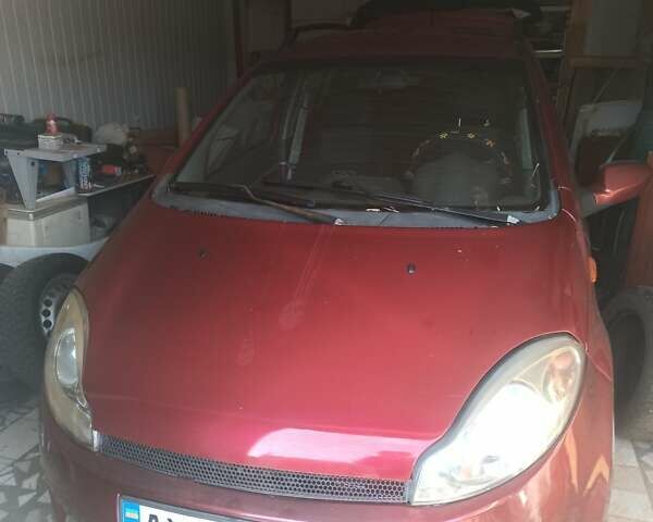 Красный Чери Кимо, объемом двигателя 1.3 л и пробегом 198 тыс. км за 2300 $, фото 1 на Automoto.ua