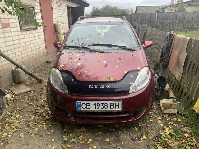Красный Чери Кимо, объемом двигателя 1.3 л и пробегом 1000 тыс. км за 1800 $, фото 1 на Automoto.ua