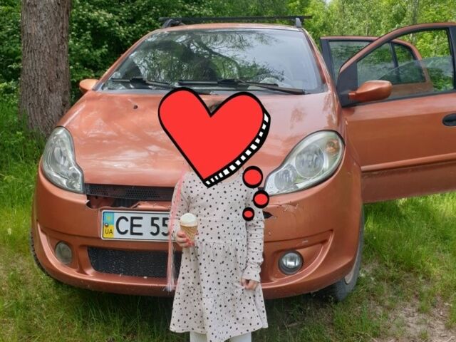 Жовтий Чері Кімо, об'ємом двигуна 1.3 л та пробігом 120 тис. км за 999 $, фото 1 на Automoto.ua