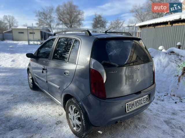 Серый Чери Кимо, объемом двигателя 1.3 л и пробегом 107 тыс. км за 3000 $, фото 1 на Automoto.ua