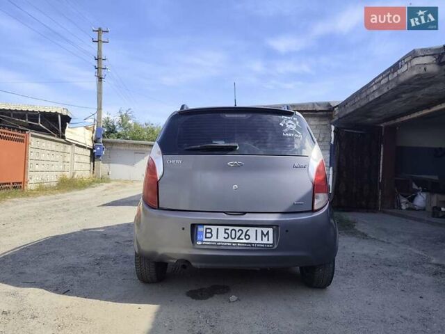 Сірий Чері Кімо, об'ємом двигуна 1.3 л та пробігом 77 тис. км за 2800 $, фото 1 на Automoto.ua