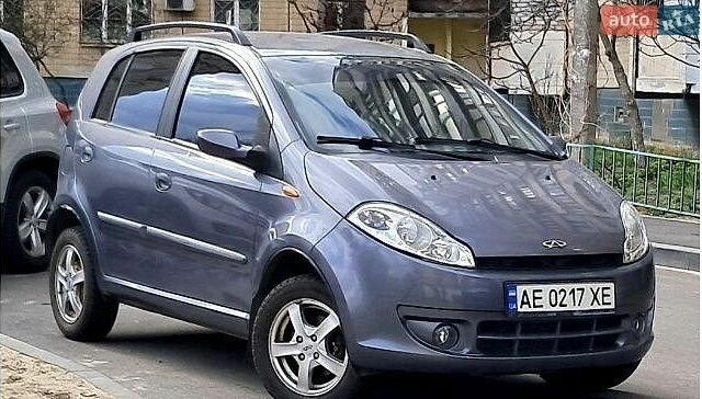 Сірий Чері Кімо, об'ємом двигуна 1.3 л та пробігом 72 тис. км за 3313 $, фото 1 на Automoto.ua