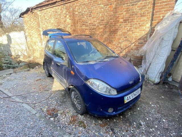 Синий Чери Кимо, объемом двигателя 1.3 л и пробегом 200 тыс. км за 1000 $, фото 1 на Automoto.ua