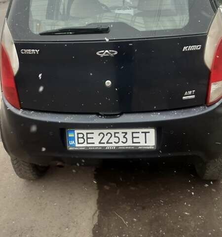 Синий Чери Кимо, объемом двигателя 1.3 л и пробегом 66 тыс. км за 4000 $, фото 1 на Automoto.ua