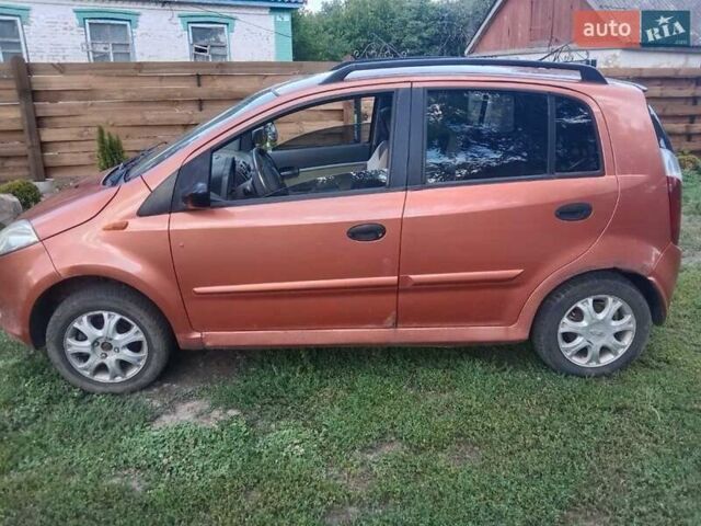 Оранжевый Чери Кимо, объемом двигателя 1.3 л и пробегом 207 тыс. км за 1600 $, фото 1 на Automoto.ua