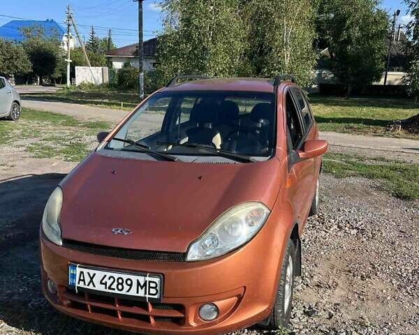Оранжевый Чери Кимо, объемом двигателя 1.3 л и пробегом 100 тыс. км за 2600 $, фото 1 на Automoto.ua