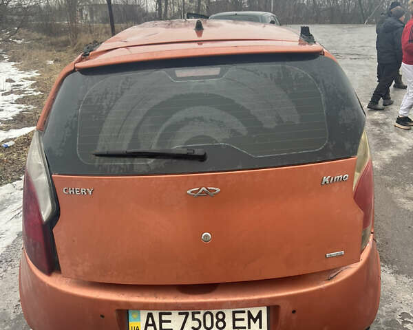 Оранжевый Чери Кимо, объемом двигателя 1.3 л и пробегом 124 тыс. км за 1300 $, фото 1 на Automoto.ua