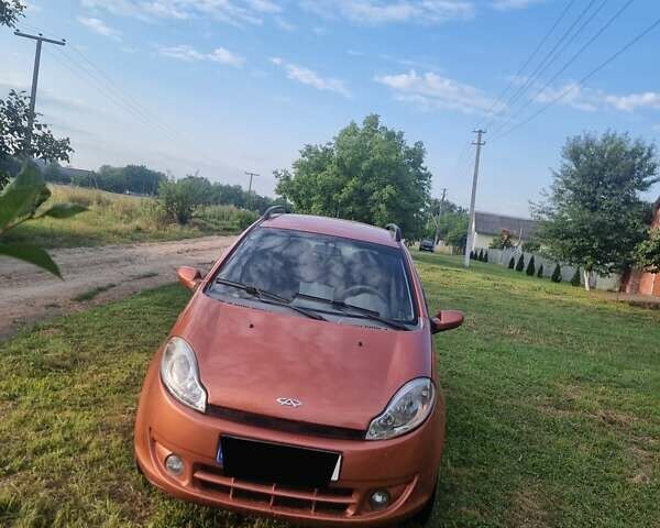 Оранжевый Чери Кимо, объемом двигателя 1.3 л и пробегом 163 тыс. км за 2200 $, фото 1 на Automoto.ua