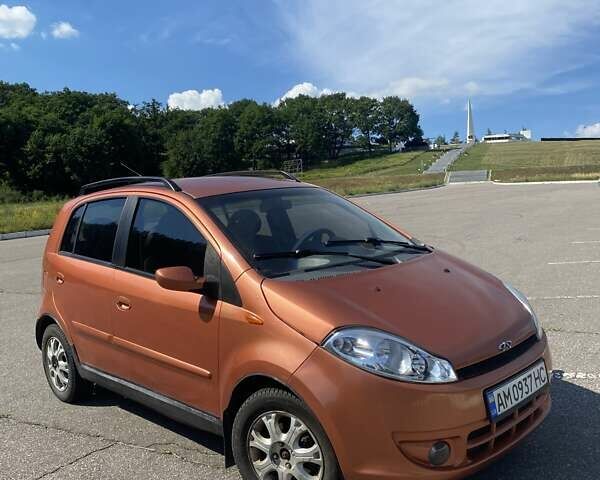 Помаранчевий Чері Кімо, об'ємом двигуна 1.3 л та пробігом 95 тис. км за 2700 $, фото 1 на Automoto.ua