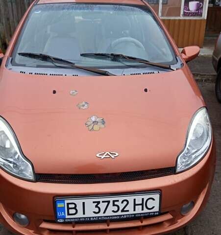 Оранжевый Чери Кимо, объемом двигателя 1.3 л и пробегом 78 тыс. км за 2300 $, фото 1 на Automoto.ua