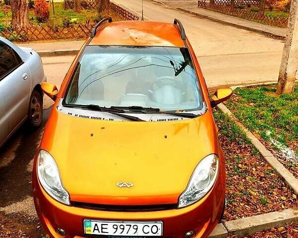 Помаранчевий Чері Кімо, об'ємом двигуна 1.3 л та пробігом 454 тис. км за 2100 $, фото 1 на Automoto.ua