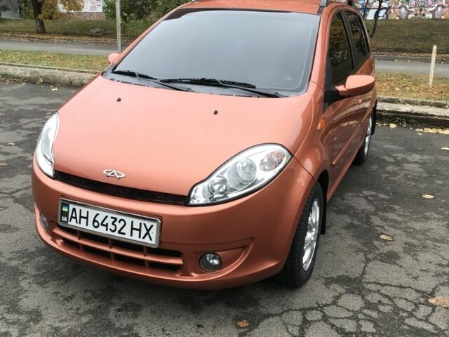 Чери Кимо 2010 в Славянске на Automoto.ua Оранжевый Чери Кимо, объемом двигателя 1.3 л и пробегом 137 тыс. км за 3300 $, фото 1 на Automoto.ua