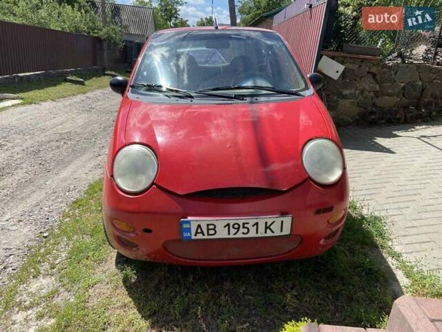 Червоний Чері Кью Кью, об'ємом двигуна 1.1 л та пробігом 184 тис. км за 1350 $, фото 1 на Automoto.ua
