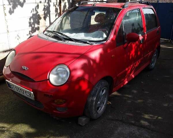 Червоний Чері Кью Кью, об'ємом двигуна 1.08 л та пробігом 160 тис. км за 1500 $, фото 1 на Automoto.ua