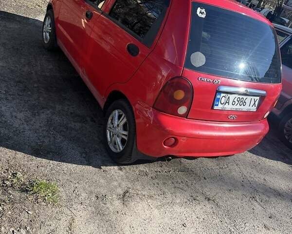Красный Чери Кью Кью, объемом двигателя 1.1 л и пробегом 179 тыс. км за 2400 $, фото 1 на Automoto.ua