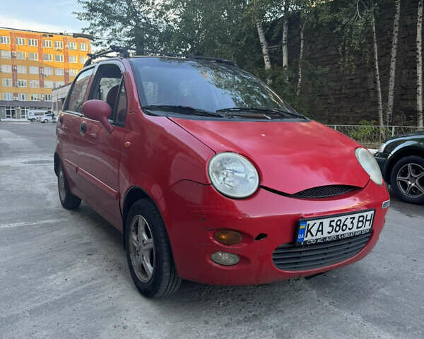 Червоний Чері Кью Кью, об'ємом двигуна 1.08 л та пробігом 128 тис. км за 1850 $, фото 1 на Automoto.ua