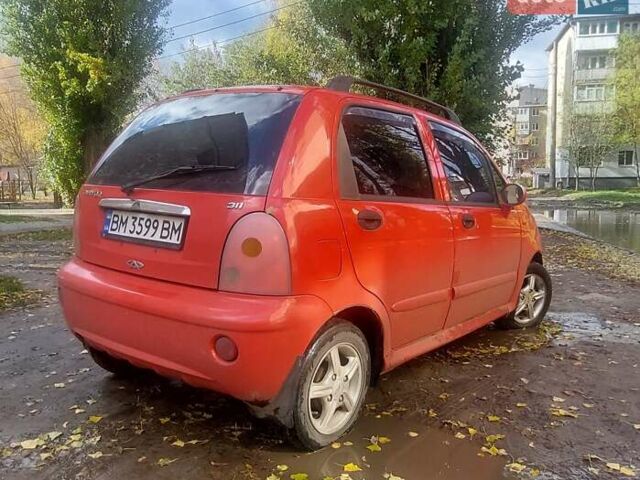 Красный Чери Кью Кью, объемом двигателя 1.08 л и пробегом 132 тыс. км за 1750 $, фото 1 на Automoto.ua