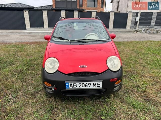Красный Чери Кью Кью, объемом двигателя 1.08 л и пробегом 82 тыс. км за 2200 $, фото 1 на Automoto.ua